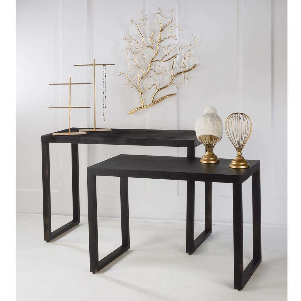  Tripar 13.8 In. H X 6.63 In. W X 6.63 In. L Matte Gold Metal Hat Stand