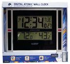  La Crosse Technology 11 In. L X 1.10 In. W Indoor And Outdoor Contemporary Digital Atomic Wall Clock