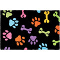  Jellybean 20 In. W X 30 In. L Multicolored Paws & Bones Accent Rug