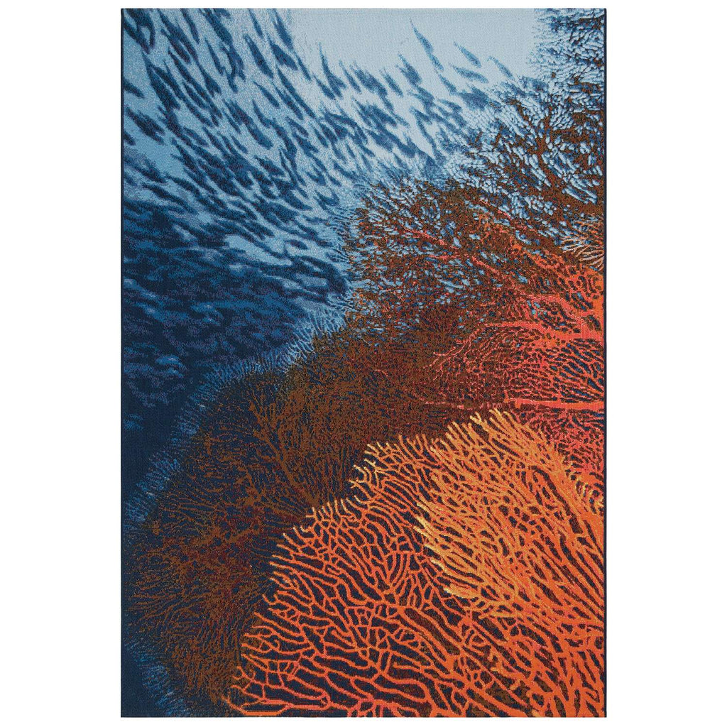  Liora Manne Marina 1.92 In. W X 7.5 In. L Multi-color Casual Polypropylene Accent Rug