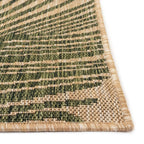  Liora Manne Carmel 3.25 Ft. W X 5 Ft. L Green Palm Polypropylene Accent Rug