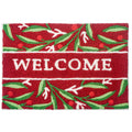  Jellybean 30 In. W X 20 In. L Multicolored Winter Welcome Accent Rug