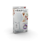  My Foldaway As Seen On TV 13 In. H X 6-1/4 In. W White Plastic Folding LED Mirror