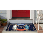 Liora Manne Frontporch 20 In. W X 30 In. L Navy Blue Ahoy Acrylic/Polyester Accent Rug
