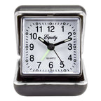  La Crosse Technology Equity 3.5 In. Black Travel Alarm Clock Analog Battery Operated