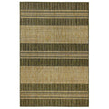  Liora Manne 4.83 Ft. W X 7.5 Ft. L Green Stripe Polypropylene Accent Rug