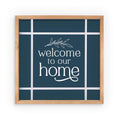  P. Graham Dunn 20.75 In. H X 2 In. W X 20.75 In. L Multicolor Wood Welcome To Our Home Wall Decor