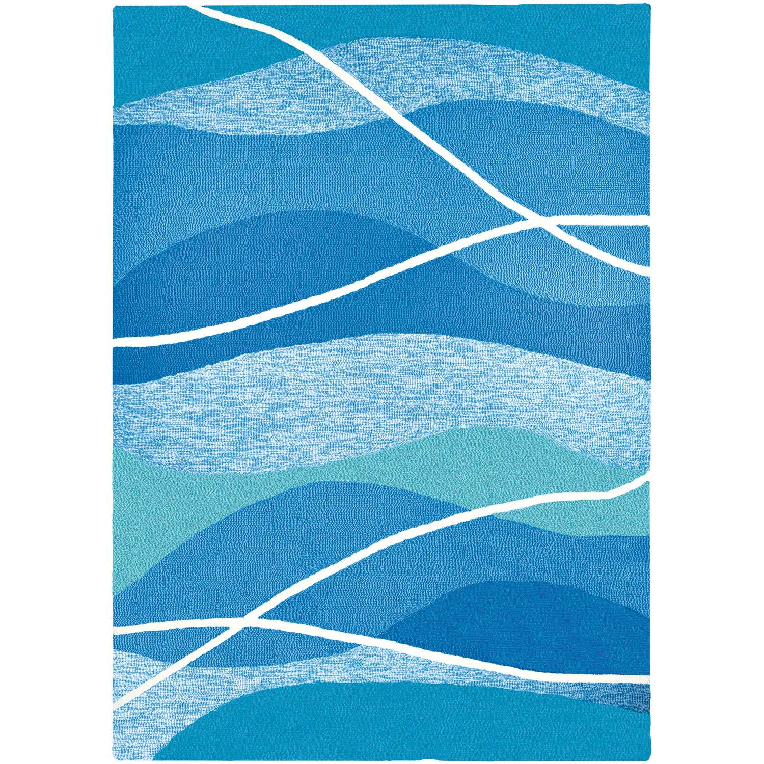  Homefires 3 Ft. W X 5 Ft. L Multicolored Tranquility Bay Accent Rug