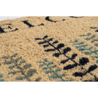  Entryways 30 In. W X 18 In. L Blue Eucalyptus Coir Door Mat