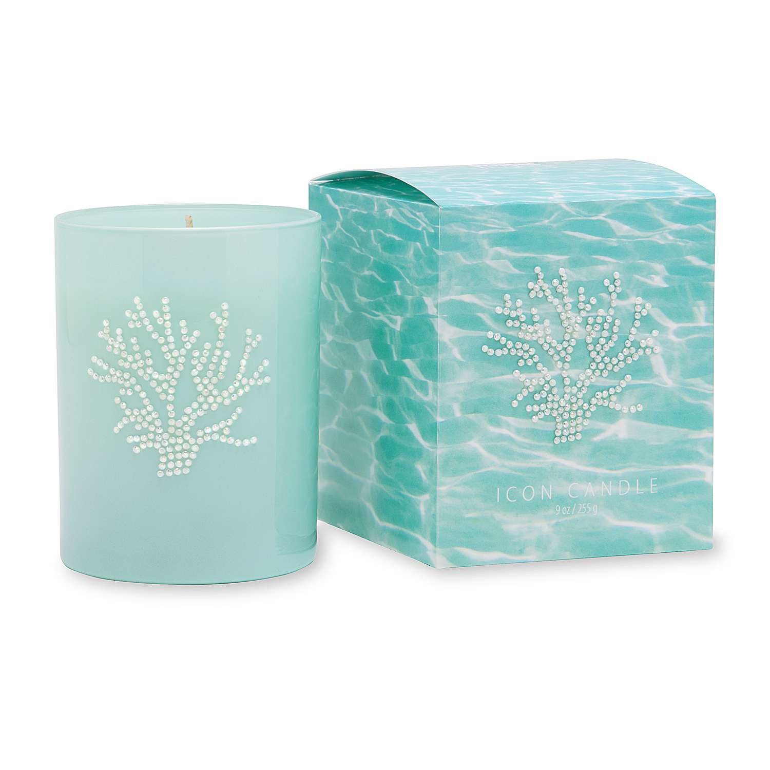  Primal Elements Blue Coral Scent Icon Candle/Gift Box