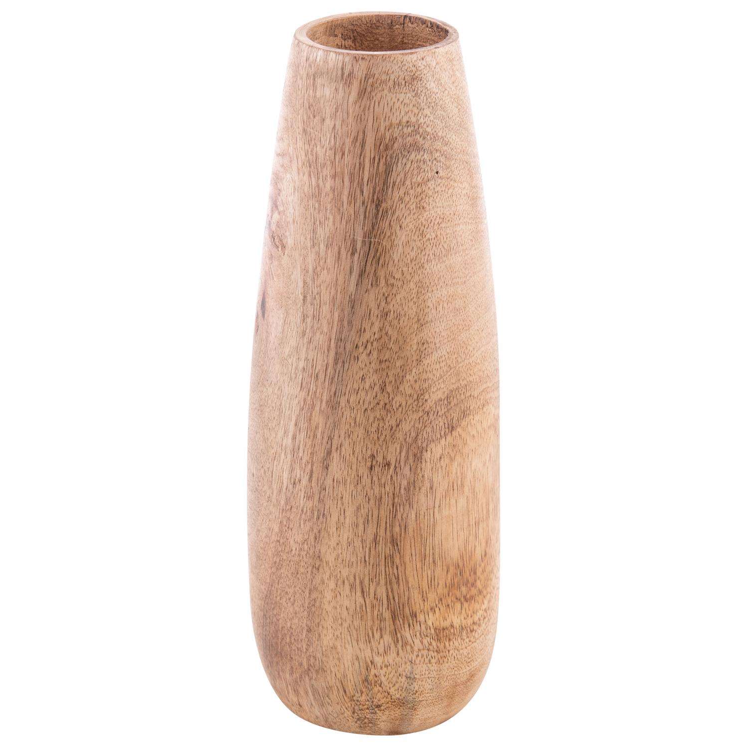  Karma Gifts 15.75 In. H Natural Wood Vase