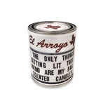  El Arroyo White Holiday Pine Scent The Only Things Candle 14 Oz