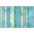  Homefires 20 In. W X 30 In. L Multicolored Ocean Floor Accent Rug