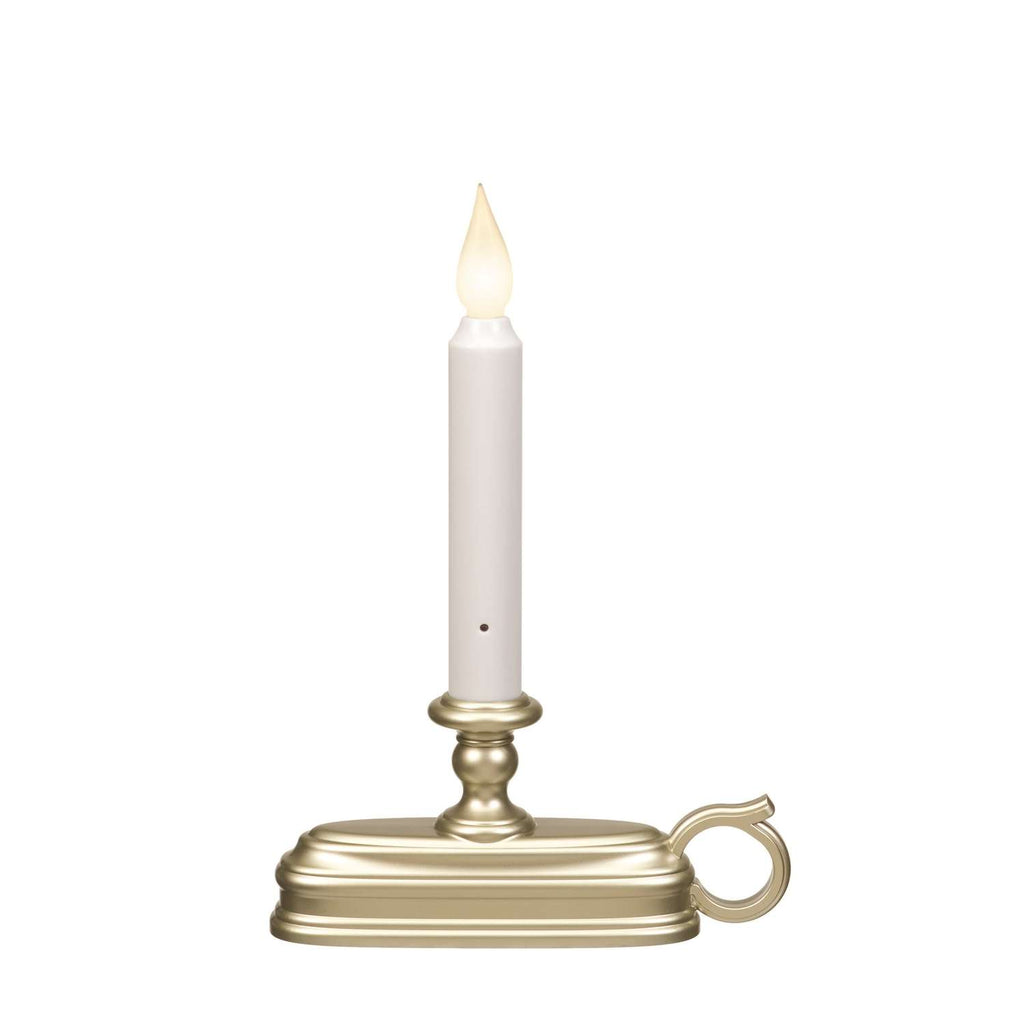  Xodus Innovations Pewter/White None Scent Window Candles Flameless Flickering Candle