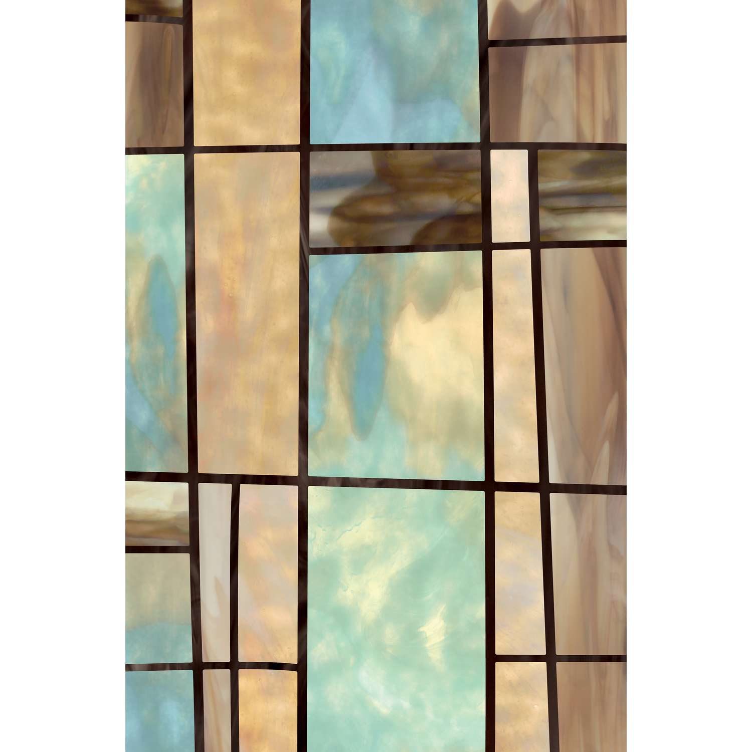  Artscape .007 In. H X 24 In. W X 36 In. L Multicolored Vinyl City Lights Window Film