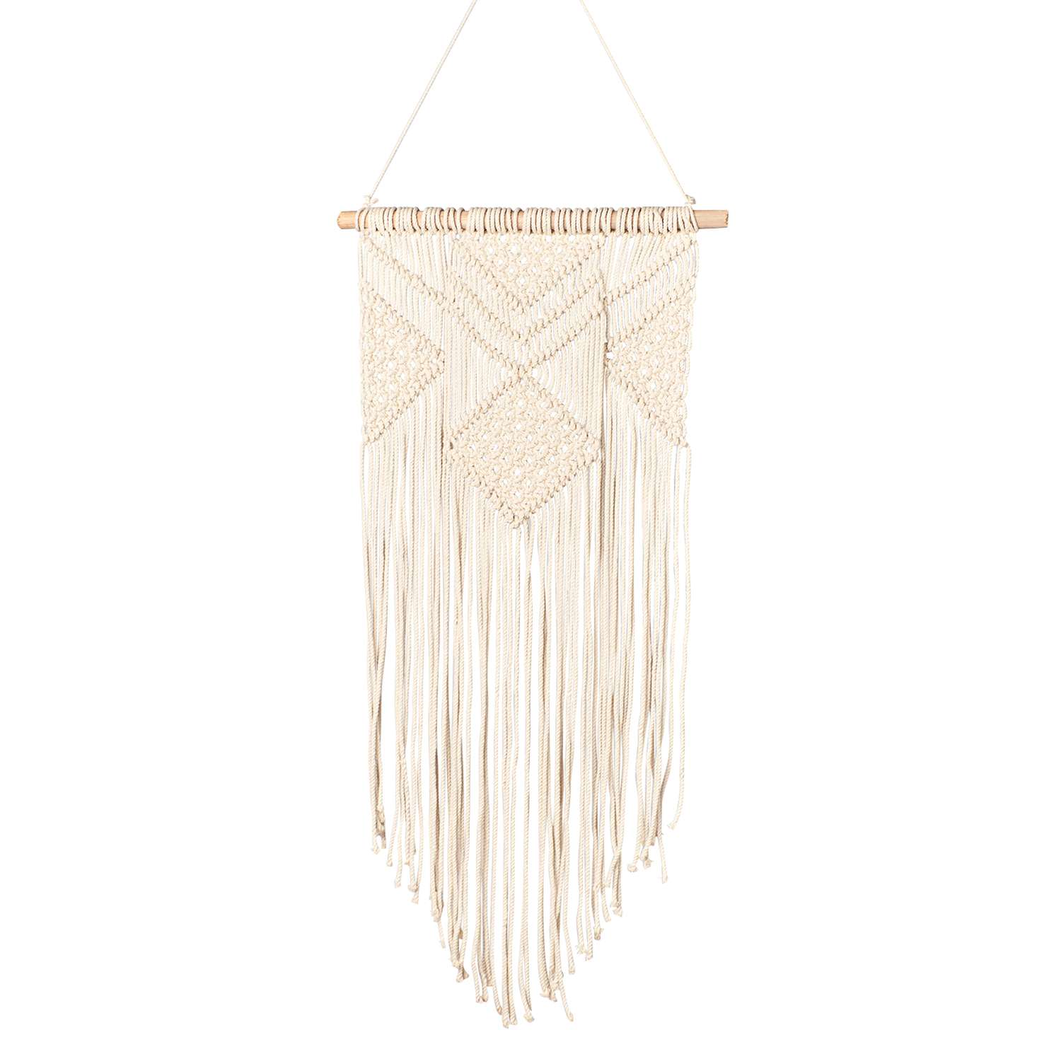  Primitive Planters 30 In. H X 14 In. W X 30 In. L Natural Cotton Wall Hanging