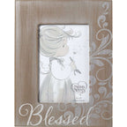  Precious Moments Silver Wood Photo Frame 9 In. H