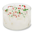  Primal Elements White/Red/Green Santa's Cookies Scent 2 Wick Candle