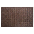  Entryways 22 In. W X 35 In. L Brown Lattice Polypropylene Door Mat
