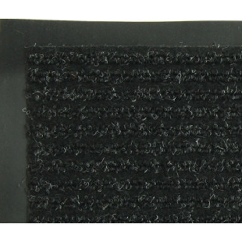  Sports Licensing Solutions 18 In. W X 28 In. L Black Ribbed Polypropylene Utility Mat