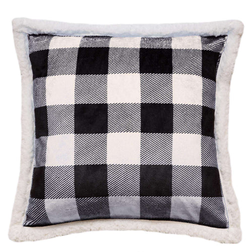  Carstens Inc 18 In. H X 3 In. W X 18 In. L Black/White Polyester Pillow