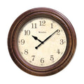  Westclox 10 In. L X 10 In. W Indoor Classic Analog Wall Clock Plastic Brown