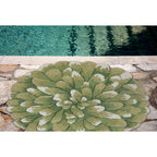 Liora Manne Frontporch 5 Ft. W X 5 Ft. L Green Novelty Polyester Rug