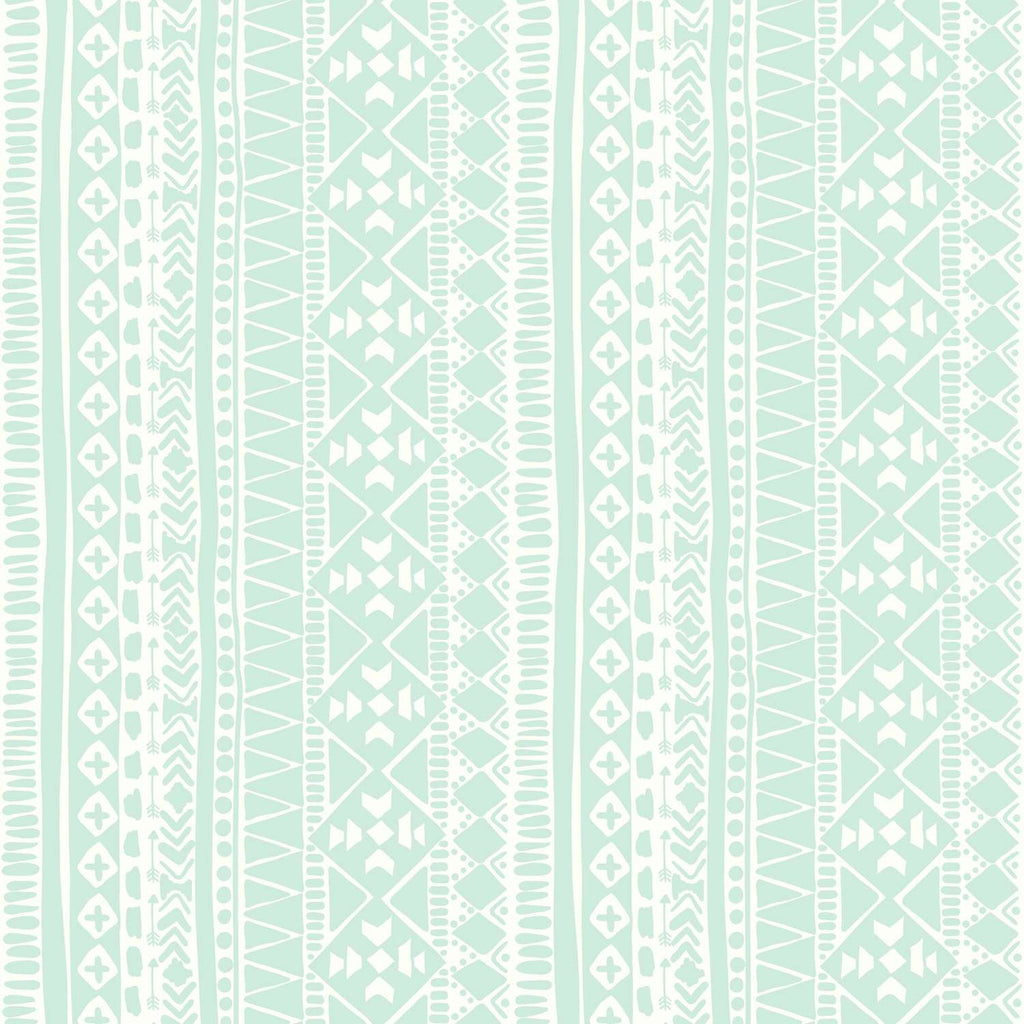  RoomMates 20.5 In. W X 16.5 Ft. L Tribal Vinyl Peel And Stick Wallpaper