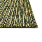  Liora Manne 7.83 Ft. W X 9.83 Ft. L Green Texture Stripe Polypropylene Accent Rug