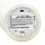  Sterno Home Cream No Scent Premier Pillar Candle