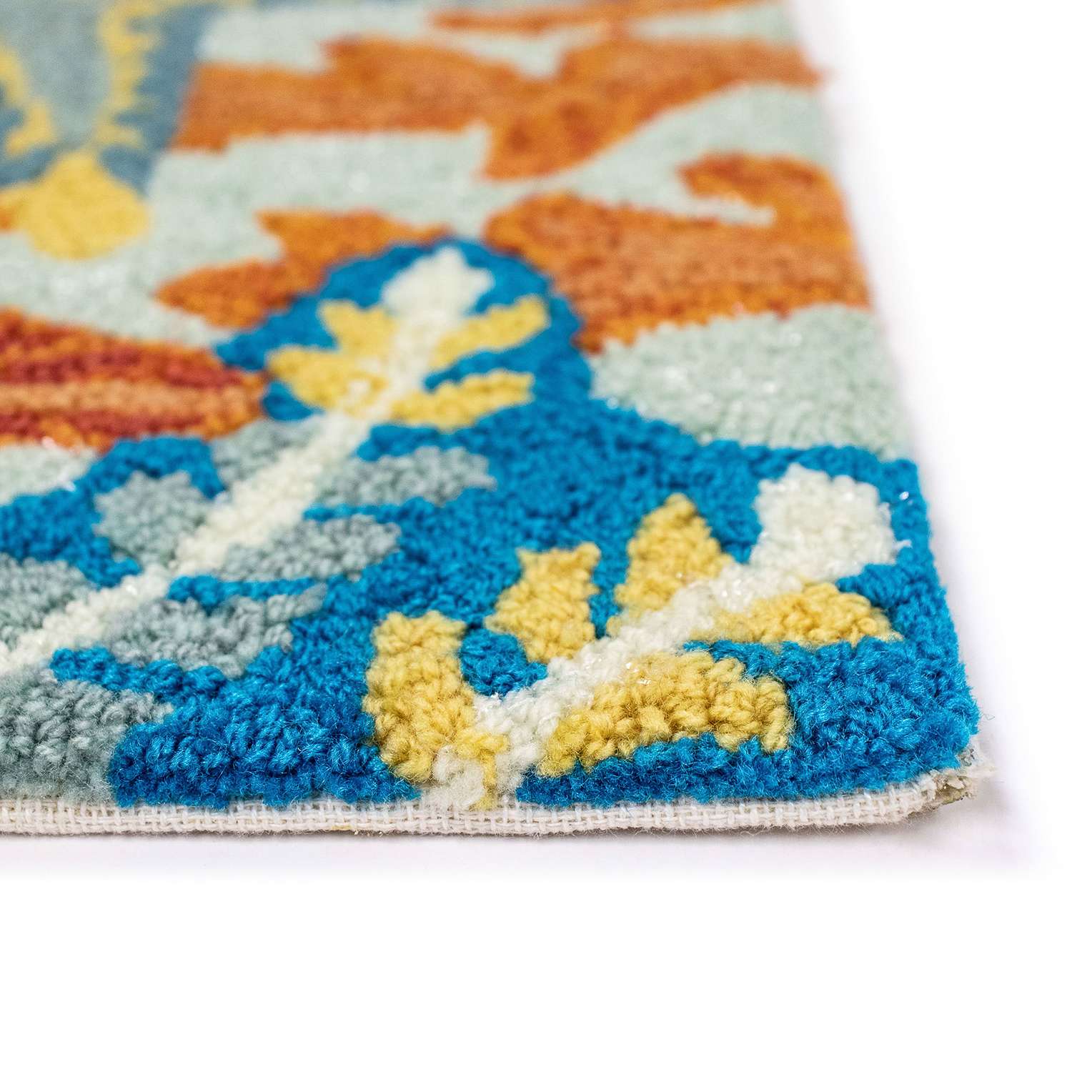  Liora Manne Ravella 2 Ft. W X 3 Ft. L Multi-color Ocean Scene Polypropylene Accent Rug