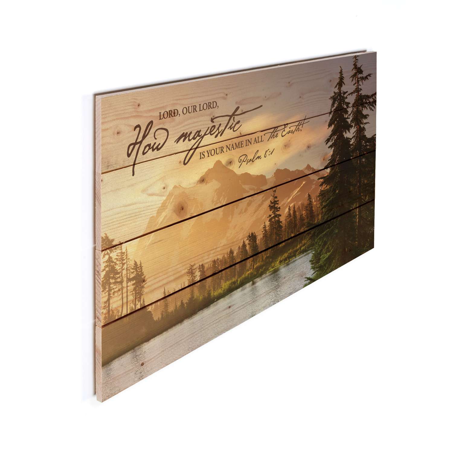  P. Graham Dunn 14 In. H X 1 In. W X 24 In. L Multicolored Wood Pallet Decor