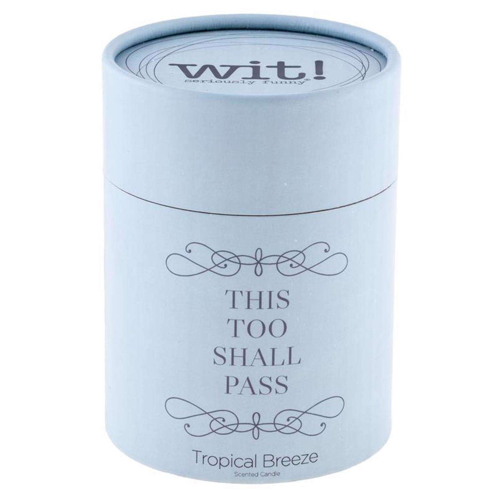  Karma Gifts Blue Tropical Breeze Scent This Too Shall Pass Candle 10.5 Oz