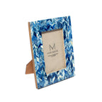  Matr Boomie Artemis Indigo Bone Picture Frame 8.5 In. H X 6.5 In. W