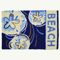  Jellybean 20 In. W X 30 In. L Multi-color Beach Sanddollars Accent Rug