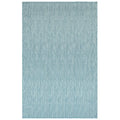  Liora Manne 6.5 Ft. W X 9.33 Ft. L Blue Texture Stripe Polypropylene Accent Rug