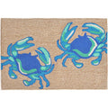 Liora Manne Frontporch 1.67 Ft. W X 2.5 Ft. L Brown Crabs Polyester Accent Rug