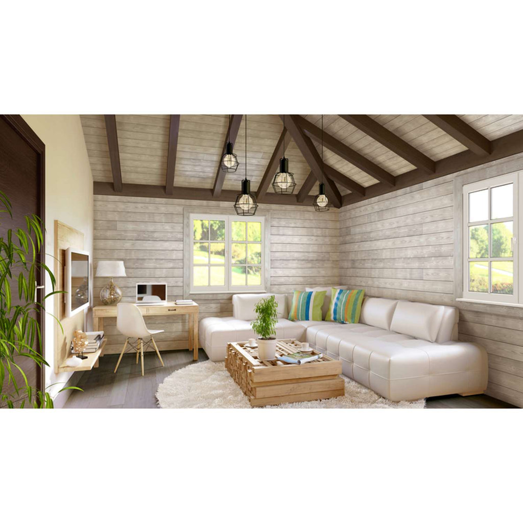  UFP-Edge 1 In. H X 4 In. W X 96 In. L Charred Smoke Wood Trim Boards