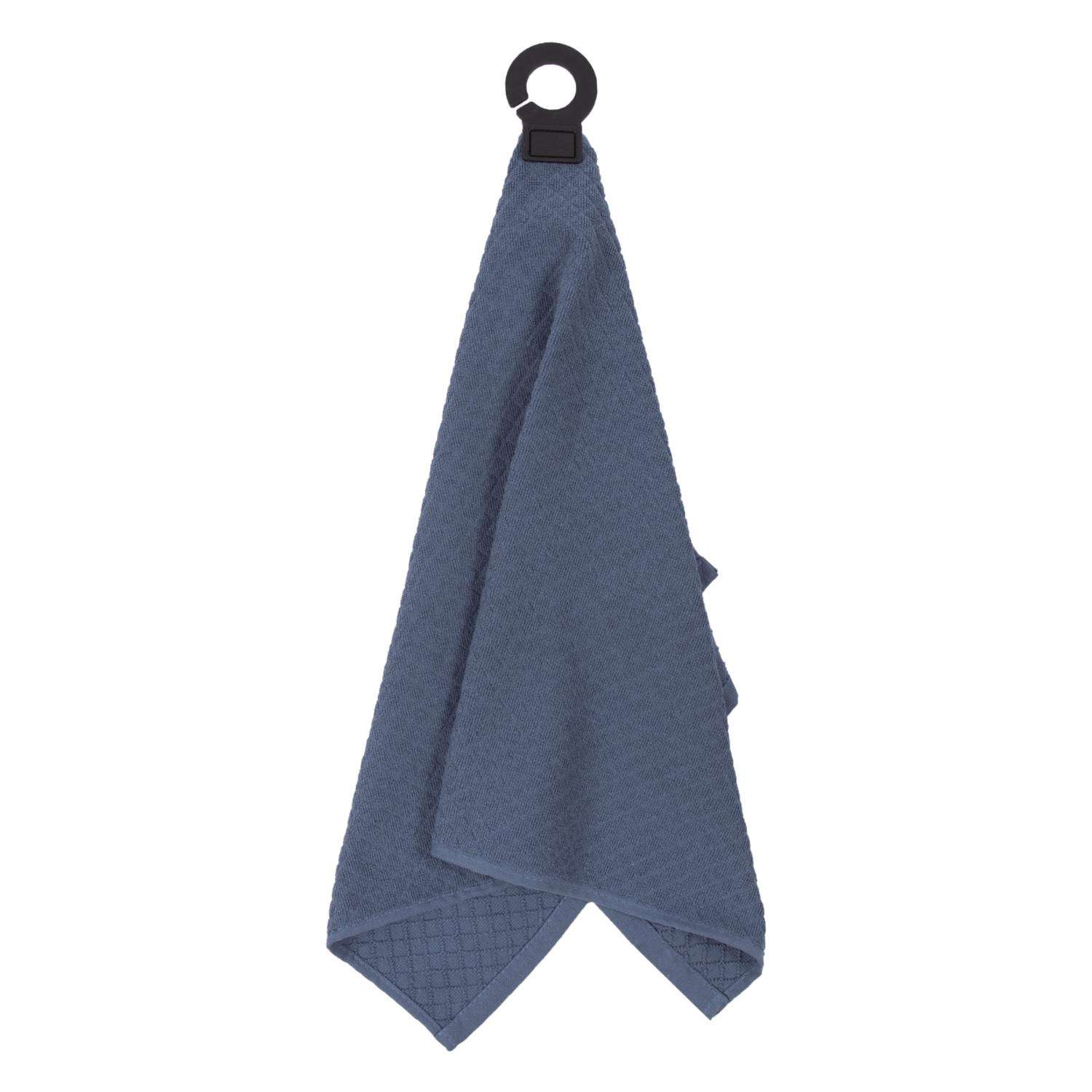  Ritz Hook And Hang 18 In. H X 28 In. W X .5 In. L Federal Blue Cotton Kitchen Towel
