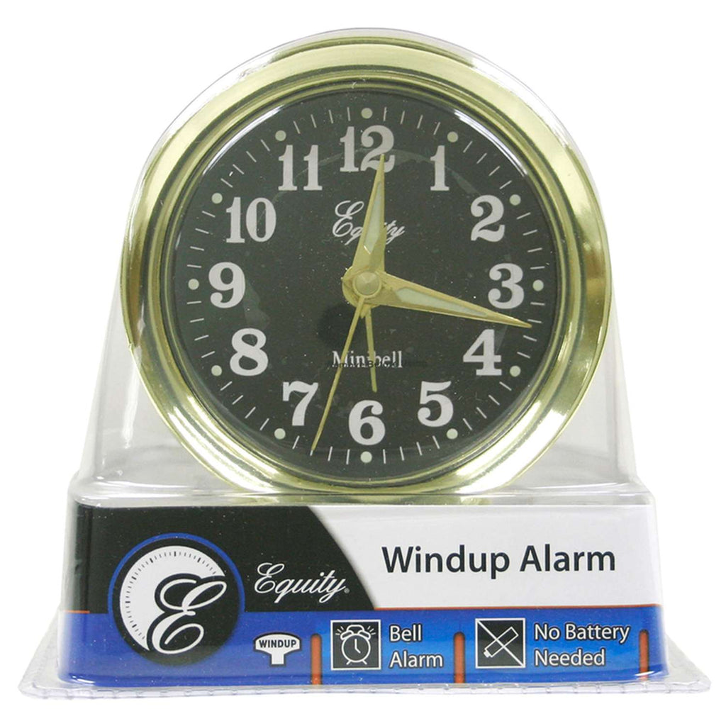  La Crosse Technology Equity 2.5 In. Black Alarm Clock Analog