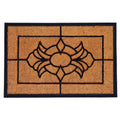  Calloway Mills Viola 2 W X 3 L Black/Brown Rectangle Coir Door Mat