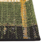  Liora Manne Esencia 1.92 Ft. W X 4.92 Ft. L Green Tribal Stripe Polypropylene/Polyester Floor Mat
