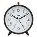 La Crosse Technology Equity 4.25 In. Gray Alarm Clock Analog Battery Operated