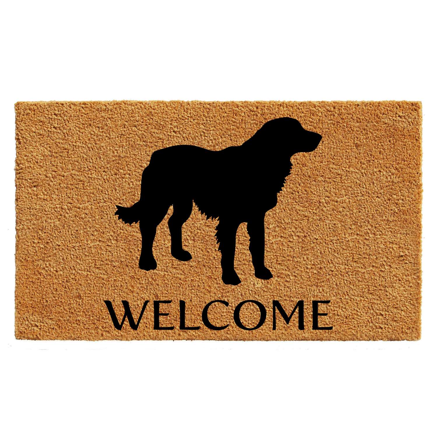  Calloway Mills 1.5 Ft. W X 2.5 Ft. L Black/Brown Coir Door Mat