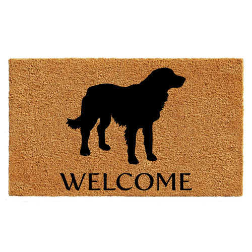  Calloway Mills 1.5 Ft. W X 2.5 Ft. L Black/Brown Coir Door Mat