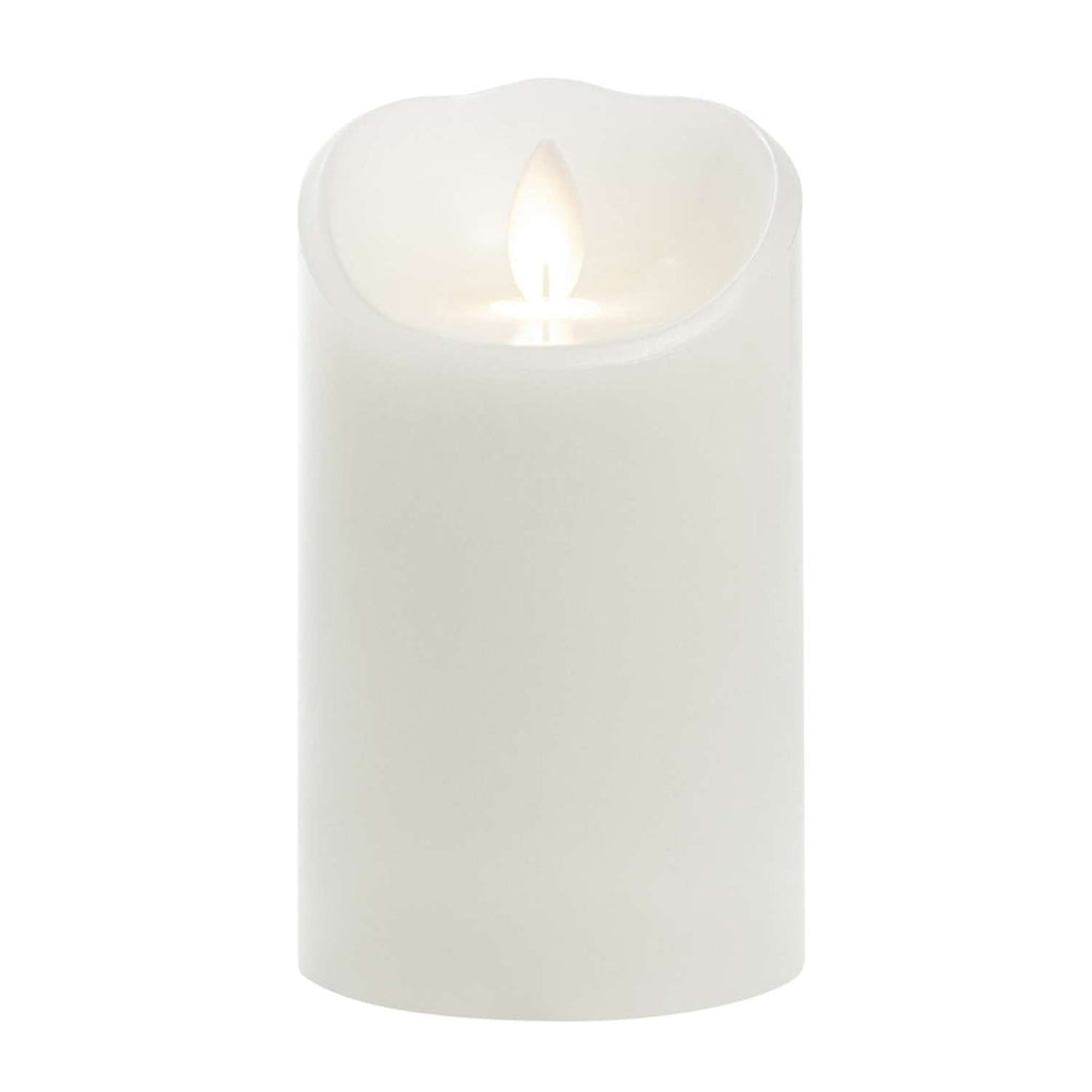  Sterno Home White No Scent Iflicker Smooth Pillar Candle