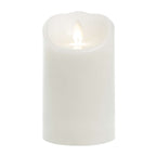  Sterno Home White No Scent Iflicker Smooth Pillar Candle