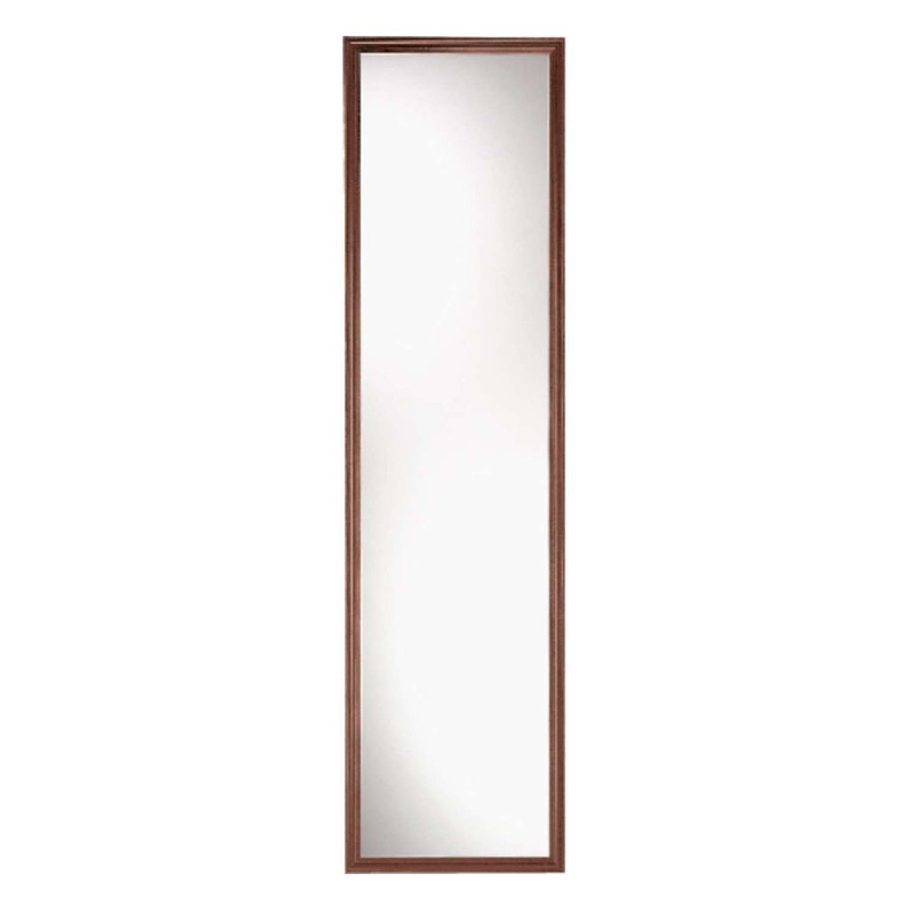  Erias 49 In. H X 13 In. W Natural Brown Plastic Mirror