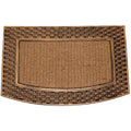 Rockport Premium 22 In. W X 34 In. L Beige/Brown Coir/Rubber Door Mat