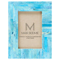  Matr Boomie Akasha Blue Wood Picture Frame 8.5 In. H X 6.5 In. W